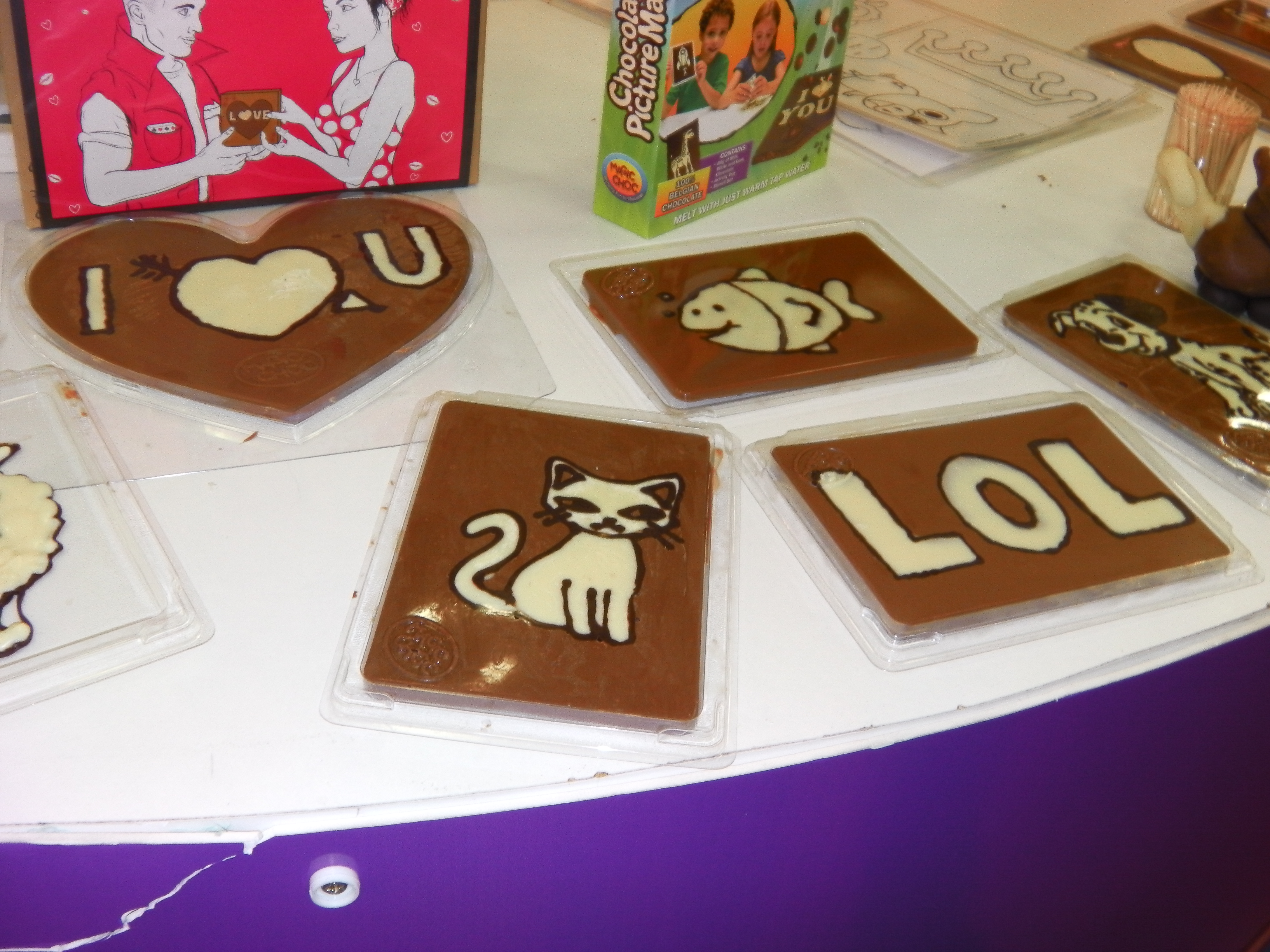 Chocolate Picture Maker Bars
