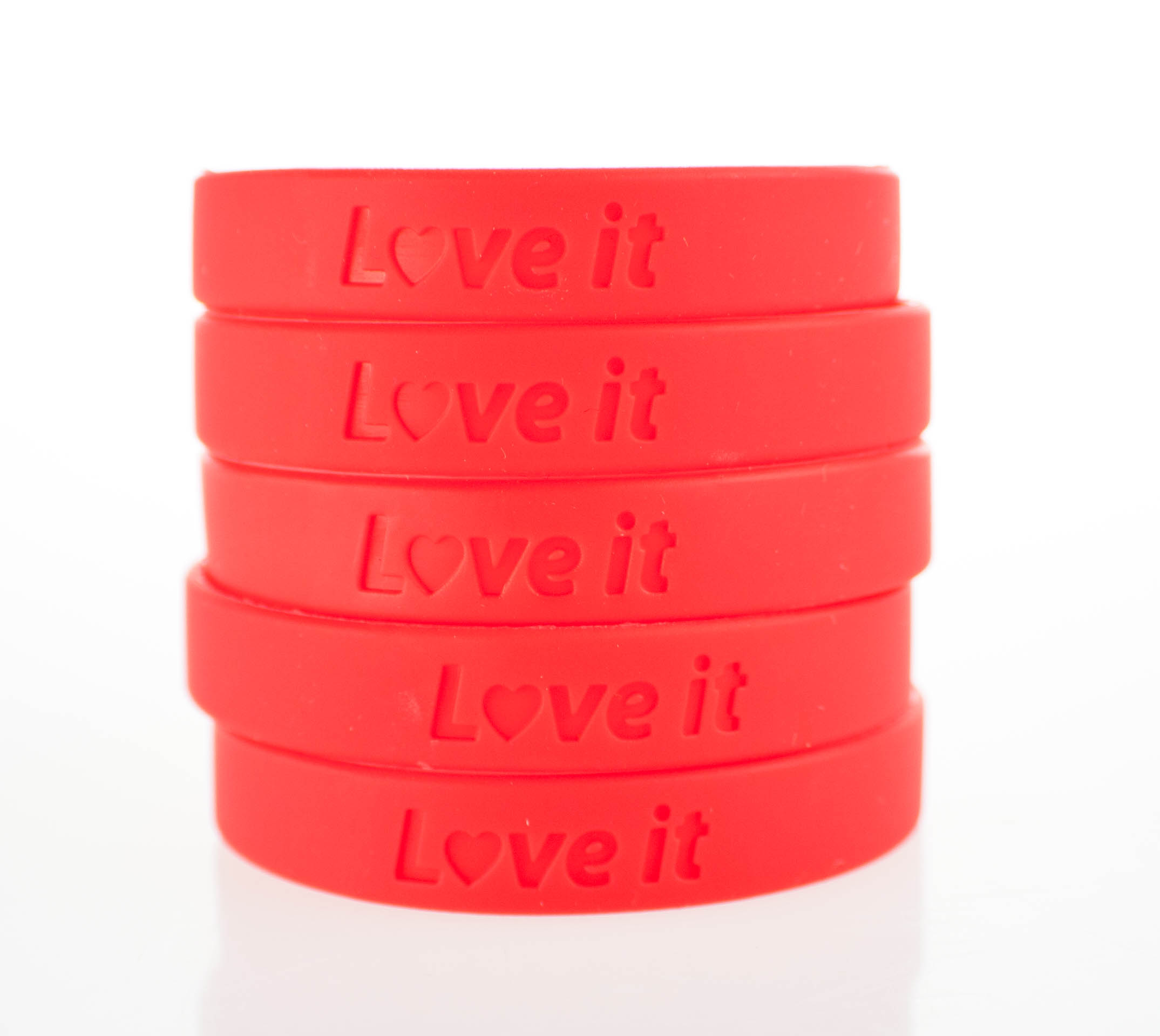 Buy red Love it wristbands and support Heart Research