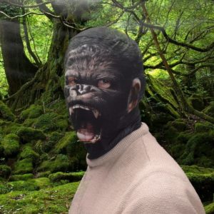 Gorilla Harambe Halloween Face Mask