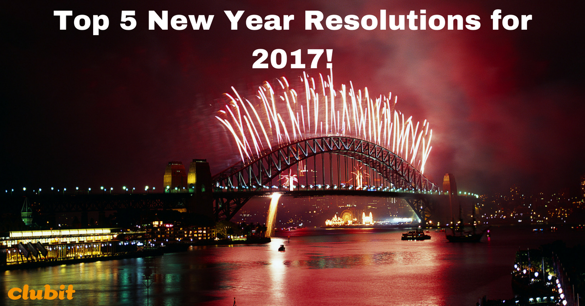 2017 new Year Resolutions