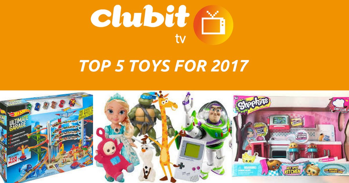 Top 5 toys